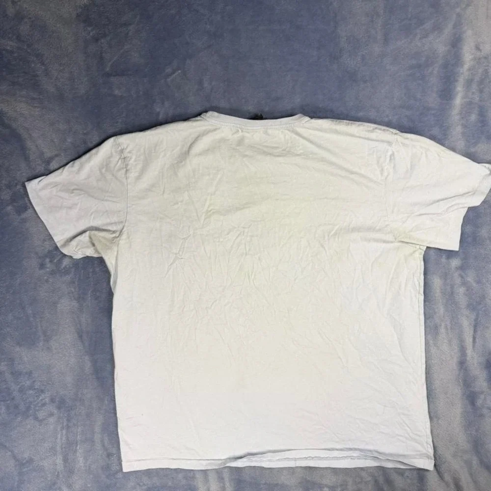 Ralph‎ Lauren baby blue t-shirt with yellow logo Size XL